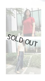 編み込みフレンチニット