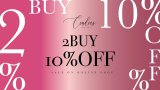 ☆限定☆2BUY10％OFFticket☆　