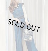 denimセットアップ