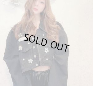 画像1: bijouflourblackdenimJK