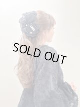 squarecindiワニクリップ　　　black