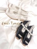 pearlbeltバレエシューズ