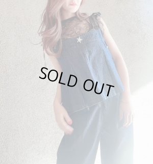 画像1: キャミdenimセットアップ　　（インナートップス別売）