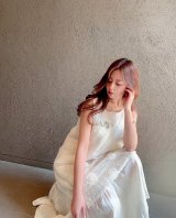 roseシフォンワンピース