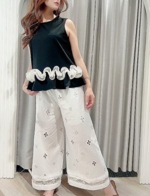 画像1: whitefloursummerpants
