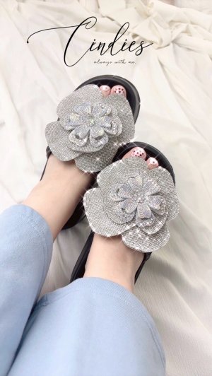 画像1: lunariaflourウエッジサンダル