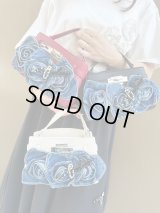 Denim Rose Bijou mini Bag