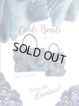 cindiesＳＱＵＡＲＥtote　denimrose