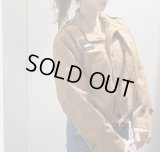 スエード調ミリタリーJK