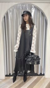 fakeleatherワンピース