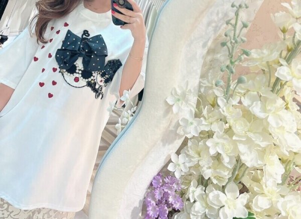 画像1: ボンジュゥTシャツ (1)