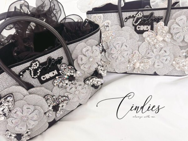 画像1: AMULETTOtote (bloomflourDXluxury） (1)