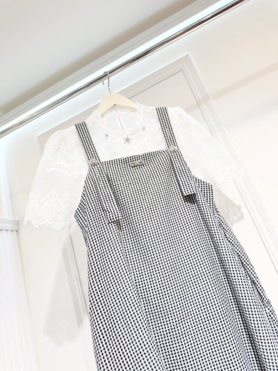 画像2: ginghamcheckワンピース