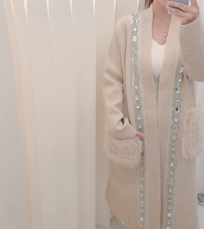 画像1: bijouLONGカーデガン