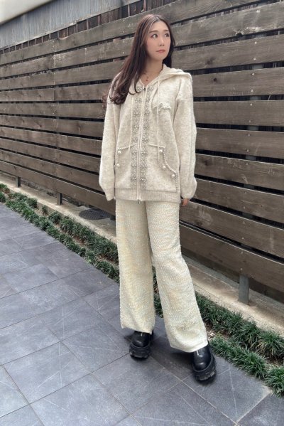 画像2: bijouknitフーディ